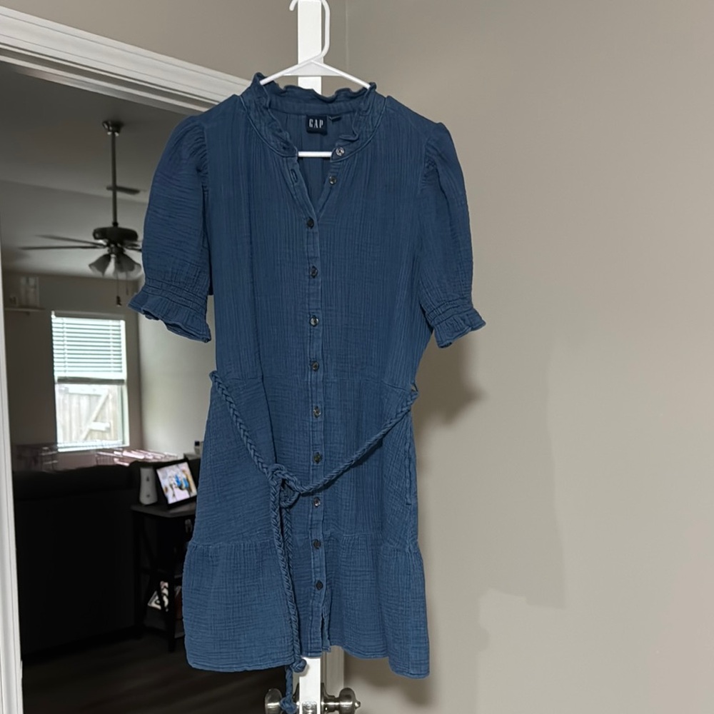 GAP Blue Midi Dress